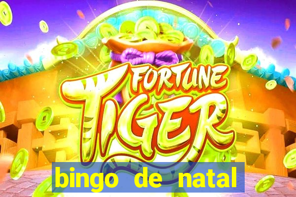 bingo de natal para imprimir gratis